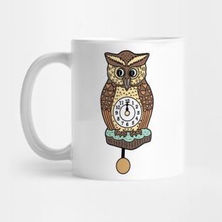 Owl Clock Mug